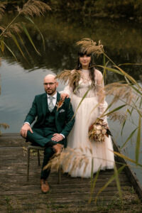 Szandra és Steve esküvői fotói a Nagy Napjukról